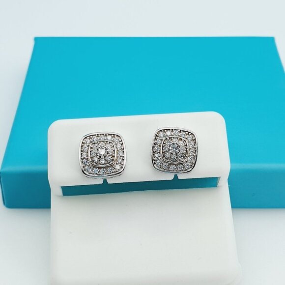 "925 Sterling Silver CZ Beautiful Earrings for Women, 1USPAR4194 - Picture 11 of 11